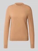 Gebreide pullover van een mix van wol en kasjmier met ronde hals