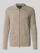 Cardigan met tweewegritssluiting