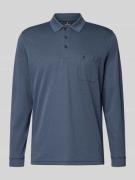 Regular fit poloshirt met borstzak