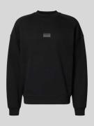 Regular fit sweatshirt van puur katoen, model 'DELASTCREW'