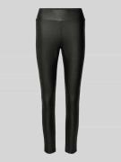 Super skinny fit broek met brede band, model 'Pam'
