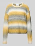 Gebreide pullover met ronde hals, model 'AMIRA'