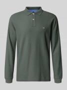 Regular fit poloshirt met logostitching