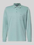Regular fit poloshirt met borstzak