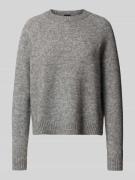 Regular fit gebreide pullover van alpacamix, model 'FEBISAN'