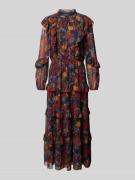 Maxi-jurk in laagjeslook, model 'DOBREY'