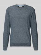 Regular fit gebreide pullover van zuiver katoen