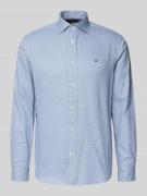 Regular fit vrijetijdsoverhemd van puur katoen