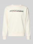 Regular fit sweatshirt van katoenmix
