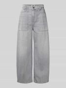 Jeans met wijde pijpen en steekzakken, model 'DERIVE'