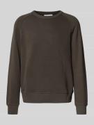 Relaxed fit sweatshirt van puur katoen