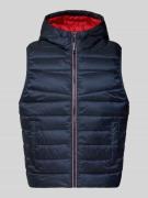 Bodywarmer met capuchon en steekzakken