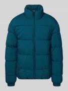 Regular fit gewatteerd jack met opstaande kraag