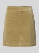 Regular fit minirok van katoenmix