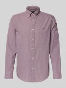 Regular fit vrijetijdsoverhemd van puur katoen-popeline