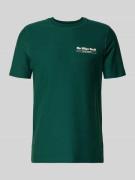 Regular fit T-shirt van puur katoen