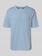 Regular fit T-shirt van puur katoen
