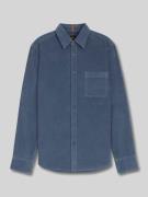 Regular fit vrijetijdsoverhemd van puur katoen