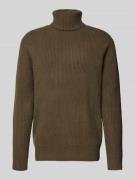 Slim fit pullover van zuivere scheerwol, model 'EDDIE'
