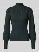 Regular fit gebreide pullover van viscosemix, model 'KATIA'