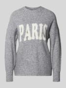 Regular fit gebreide pullover met wol, model 'JERICO'