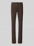 Slim fit jeans in 5-pocketmodel, model 'CICI'