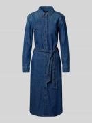 Overhemdjurk in jeanslook, model 'LANAINE'