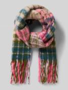 Sjaal met franjes, model 'ALAYA'