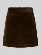 Regular fit minirok van katoenmix