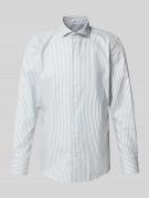 Slim fit zakelijk overhemd met kentkraag