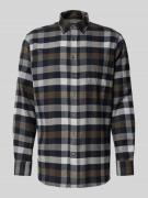 Regular fit vrijetijdsoverhemd van biologische katoenmix