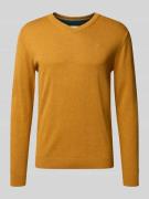 Regular fit pullover van puur katoen