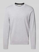 Regular fit pullover van puur katoen