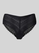 Slim fit slip met logo-applicatie, model 'Cheeky'