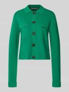 Regular fit gebreid jack van wolmix