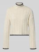 Regular fit gebreide pullover met turtleneck, model 'CHICK'