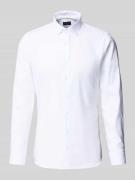 Super slim fit zakelijk overhemd met kentkraag