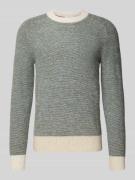 Regular fit gebreide pullover met mix van alpaca en wol, model 'RAI'