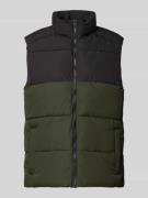 Bodywarmer met opstaande kraag, model 'MAZE'