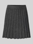 Uitlopende minirok in riblook, model 'MARINA'