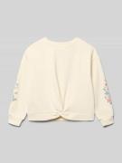 Sweatshirt met ribboorden