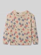 Regular fit pullover in gebreide look