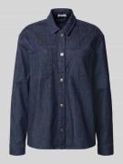 Overhemdblouse met knoopsluiting