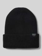 Muts met omslag en labeldetail, model 'KINABALU'