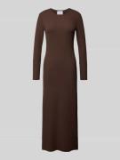 Maxi-jurk met labelstitching, model 'MALI'