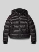 Gewatteerd jack met capuchon, model 'Wolves'