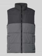 Bodywarmer met opstaande kraag, model 'MAZE'