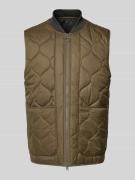 Regular fit bodywarmer met tweewegritssluiting