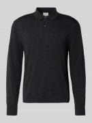 Regular fit gebreide pullover van wolmix