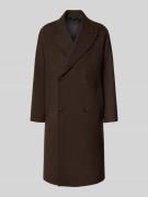 Relaxed fit lange jas van wolmix, model 'SIMON'